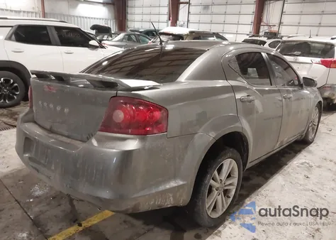 2013 Dodge Avenger Se V6 from USA, damaged, VIN 1C3CDZAG4DN756218